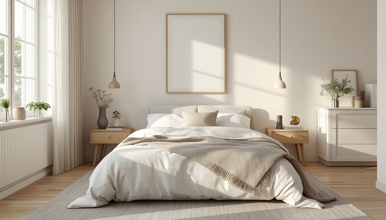Peaceful bedroom scene representing a calm personalised morning start